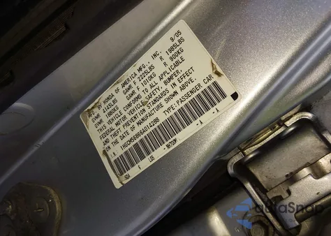 2006 Honda Accord 2.4 Ex z USA, uszkodzony, nr VIN 1HGCM56866A014288